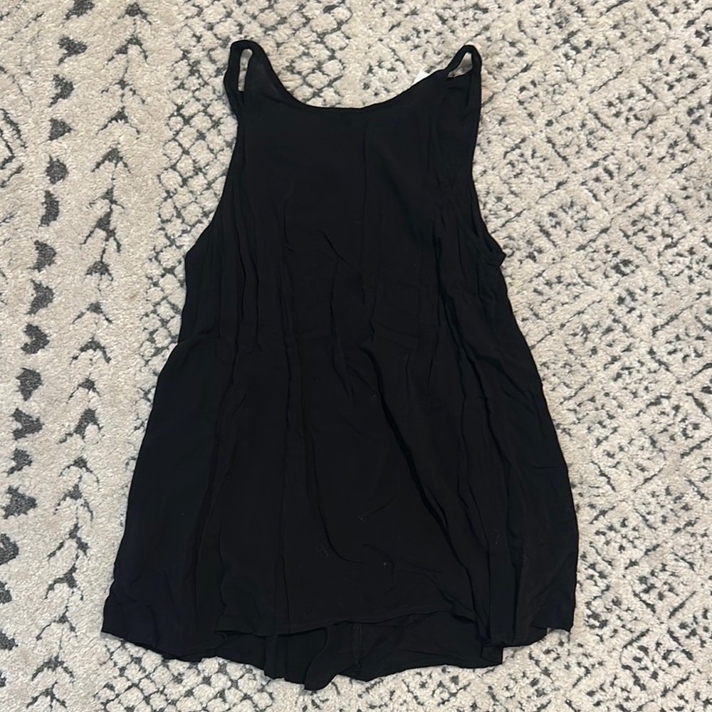 Old Navy Black Sleeveless Tank Top Flowing Fit
